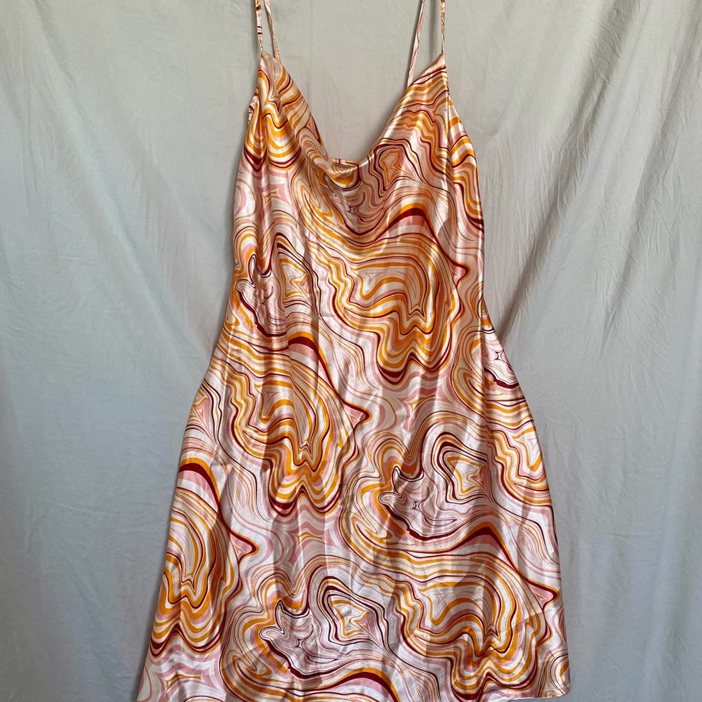 Swirl Patterned Dress